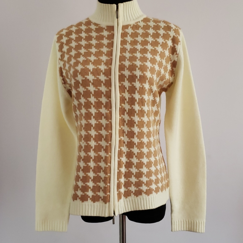 Women's Angora and Wool Cardigan